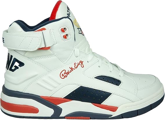 Ewing Patrick Athletics Eclipse OG Sneakers White/Navy/Red USA Dream Team 1992 Olympic Edition Leather Upper