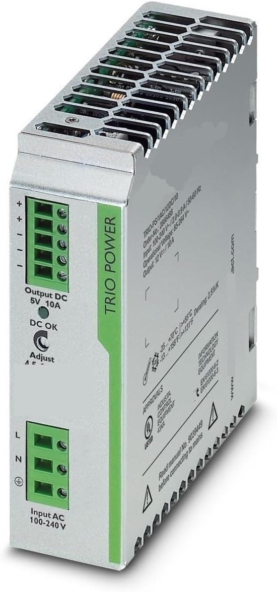 Power Supply, Power Supply TRIO-PS/1AC/24DC/ 5-2866310 for Industrial Automation, Energy Management etc