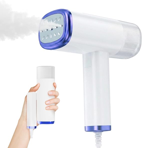 Handheld Steamer Iron for Clothes - Foldable Portable Garment Steamer