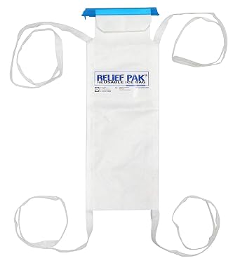 Relief Pak Small ice Bag with tie-Strings, 10 Each