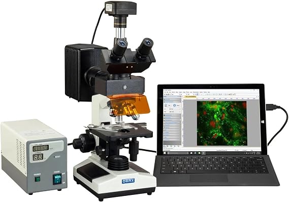 OMAX M837ZFLR-C180U3 2500X 18MP USB 3.0 Digital EPI-Fluorescence
