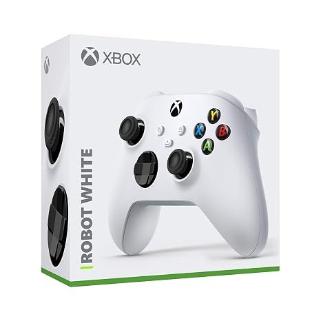 Microsoft Xbox Series S or X Wireless Controller Robot White plus VGSION Rechargeable Lithium battery