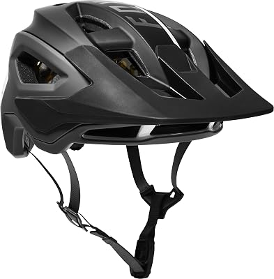Fox Racing Speedframe Pro Mountain Bike Helmet, Blocked Black, Large