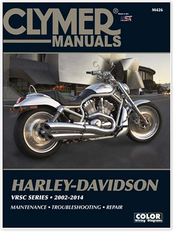 Automotive Clymer 27-M426 Repair Manual Harley V-Rod