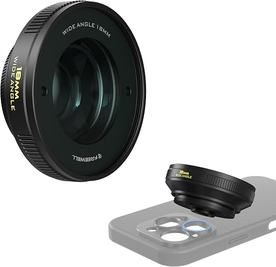 Freewell İPhone, Samsung için 18mm Geniş Açı Lens
