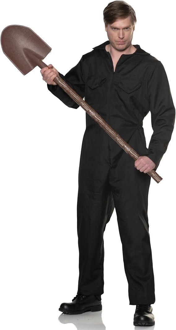 UNDERWRAPS 28" Shovel Costume Accessory | Fake Plastic Tool for Halloween, Cosplay