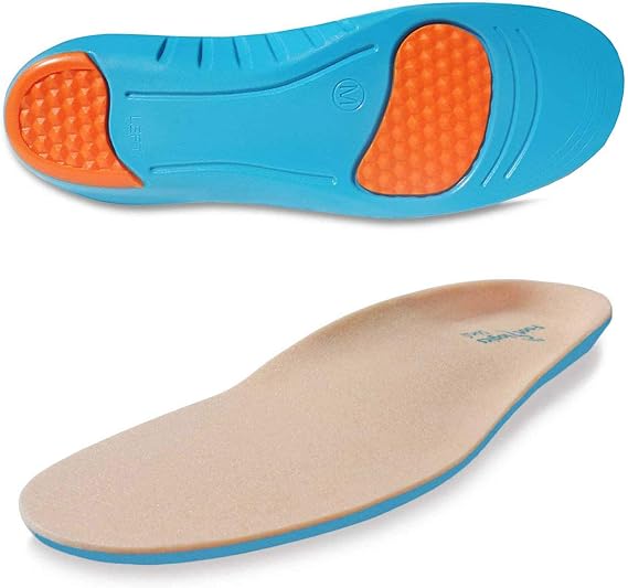 Footlogics Full-Length Soft Orthotic Shoe Insoles with Gentle Arch Support for Arthritis, and Sensitive Feet - Sensi, Pair, XL