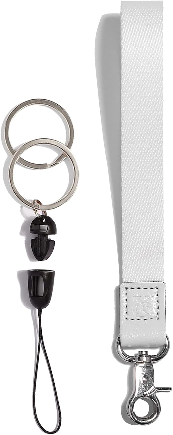 COOKOOKY Wrist Lanyards Key Chain Holder Premium Quality Wristlet Lanyard Keychain for Women