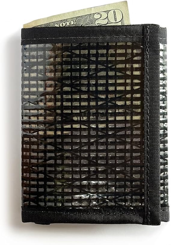 Flowfold Recycled Sailcloth Minimalist Wallets for Men/Women - Durable Slim Wallet & Trifold Wallets Made in USA
