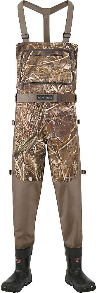 LaCrosse Men's Waders Alpha Swampfox Drop-Top Realtree Max-5 600G
