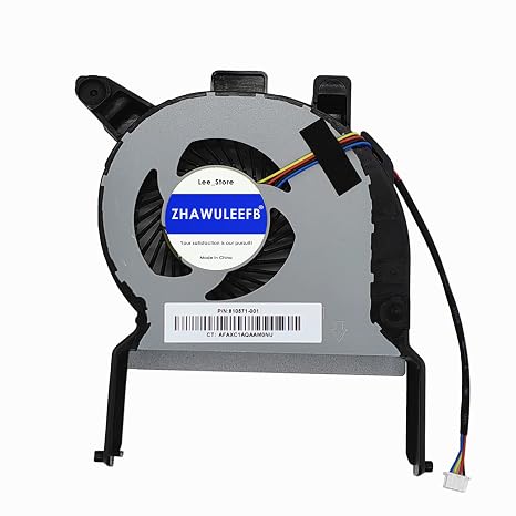 CPU Cooling Fan for HP ProDesk 400/600 G2 / EliteDesk 800 G2, P/N: 810571-001 DFB593512MN0T, DC12V 0.7A 4-Wire, 4-Pin