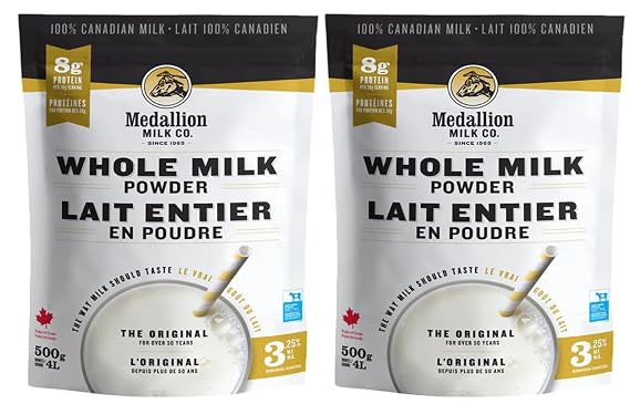 Medallion Whole Milk Powder - 500g/Bag--2 Bags Bundle