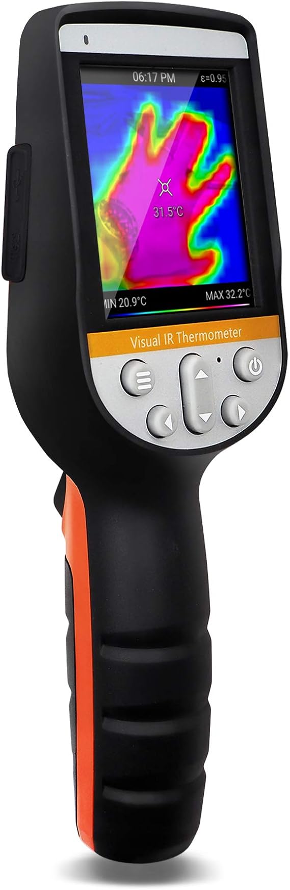 PerfectPrime IR0280, Infrared (IR) Thermal Imager & Visible Light Camera/Video Record 1024 Pixels & Temperature Range from -22~1832F