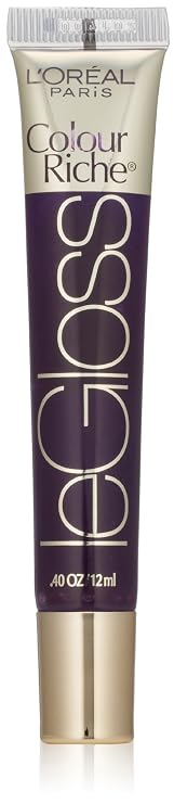 LOreal Paris Colour Riche Le Gloss, Plum Rush, 0.4 fl. oz.