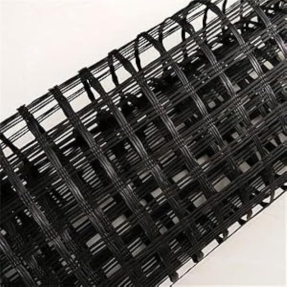 Farm Plastic Supply - Bi-Directional Geogrid for Retaining Wall 6.5ft x 288ft, Geogrid Used for Driveway, Retaining Wall, Geocell