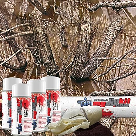 Hydrographics Film Kit - MyDipKit - RC-615 - Timber Tantrum Camo Full - Water Transfer Priniting