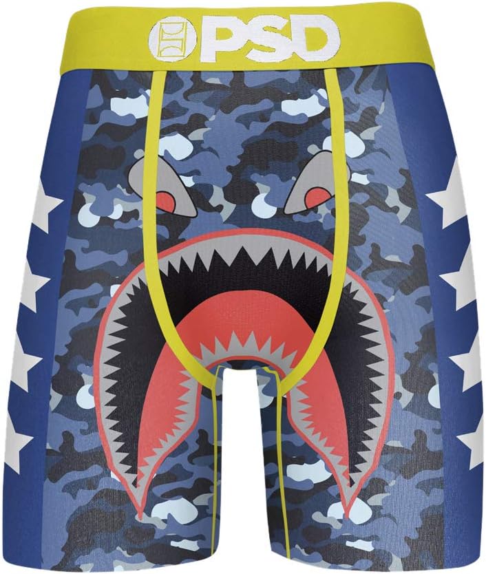 PSD Mens Merican Warface Printed Boxer Briefs