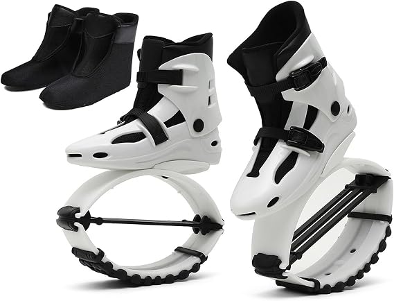 Kangaroo Jump Shoes High Bounce Moon Shoes for Men and Women Fitness Workout Training, Adult Unisex