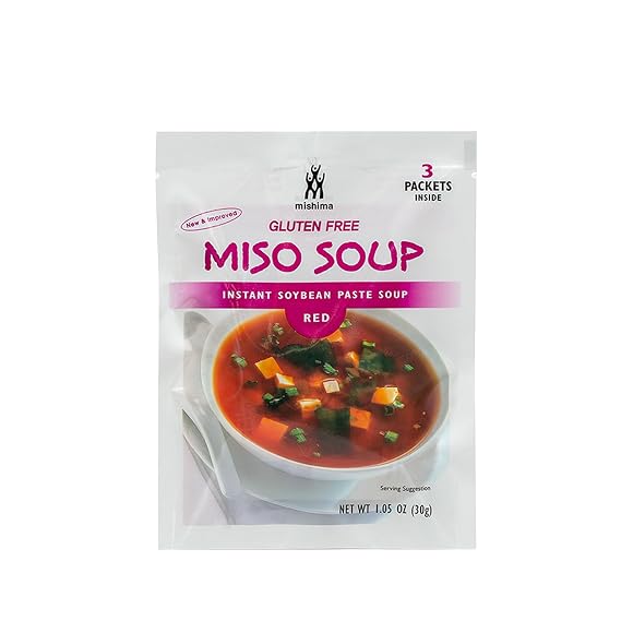 MISHIMA Red Miso Soup-3 Servings 1.05oz (30g)