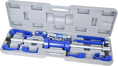 13LBS Dent Puller wSlide Hammer Auto Body Truck Repair Automotive Hammer Puller Repair Frame Set with Carrying Case