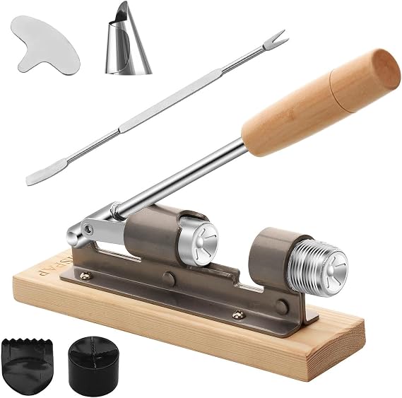 Nutcrackers for Nuts, Nut Crackers for Pecans, Heavy Duty Nut Cracking Tools, Adjustable Pecan Cracker Sheller, Pecan Nut Cracker Opener Tool for Walnuts Pecans Hazelnuts Almonds Brazil Nuts