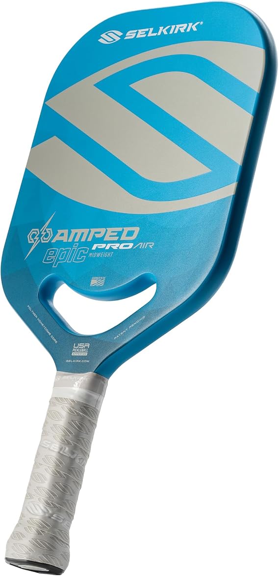 Selkirk Sport Amped Pickleball Paddles | Fiberglass | Polypropylene X5 Core