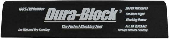 Dura-Block AF4406 Black Tear Drop Sanding Block