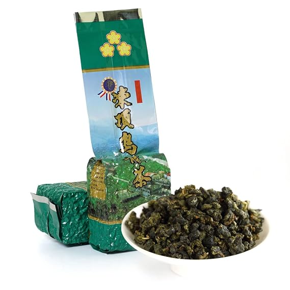 GOARTEA Taiwan Oolong Tea Loose Leaf Dong Ding Oolong Tea 4Pcs 250g / Total 35.2oz Premium Grade Taiwan Tea Tung Ting Oolong Tea Green Oolong Tea Dongding Oolong Tea High Mountain Oolong Tea