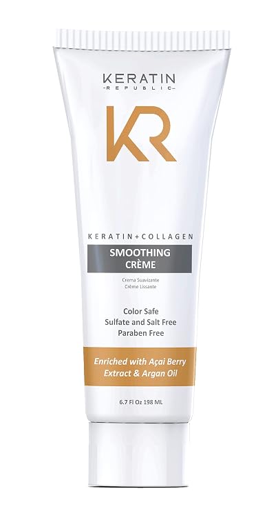 Keratin + Collagen Daily Smoothing Creme 6.7 oz from Keratin Republic