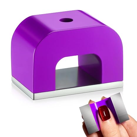 Horseshoe Alnico U Shaped Magnet, 22 lb Pull, Purple, Rectangular, Utility Magnet (1 Pcs)