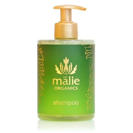 Malie Organics Shampoo, Kokee Scent, Daily Cleanse for All Hair Types, Kukui Nut Oil + Macadamia Nut Oil + Quinoa Protein, Vegan