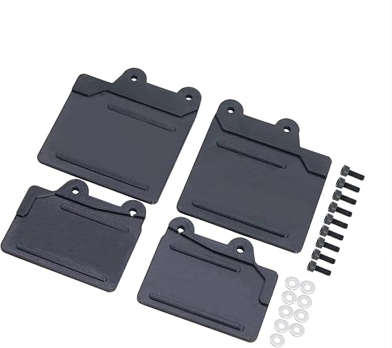 RC Car Accessories Compatible With MJX H8H For MJX For HYPER GO 1/8 RC Crawler Car Upgrade Parts Fender Mudguard Soft Lining Decoration