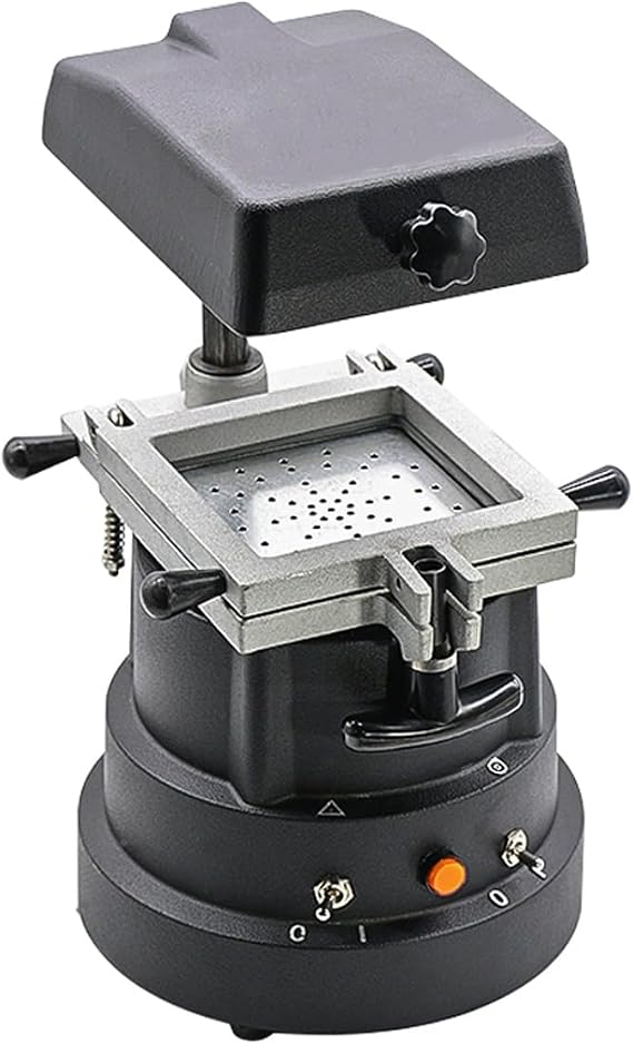 Dental Vacuum Forming Machine,1200W Heat Molding Dental Lab Equipment,Heavy Duty Adjustable Material Former,Thermoforming Motor