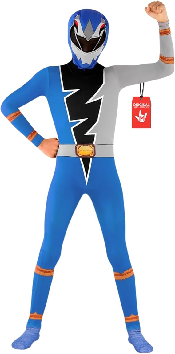 Morphsuits Blue Deco Dino Fury Kids, Kids Halloween Costume
