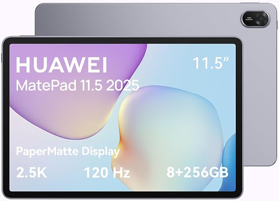 HUAWEI MatePad 11.5, 8+256GB, 2.5K 120Hz Eye Comfort PaperMatte Display