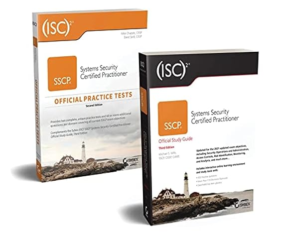 ISC2 SSCP Systems Security Certified Practitioner Official Study Guide & Practice Tests Bundle
