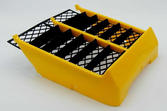 Vito's Performance fits Yamaha Banshee plastic radiator cover + grill YELLOW