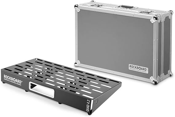 RockBoard Quad 4.2 Pedalboard with Flight Case