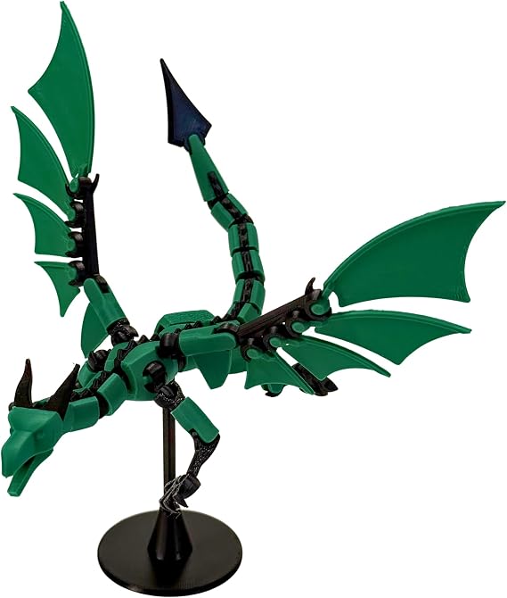 Dummy 13 ~ Dragon Collectible Figure ~ XSmall 9-Inch ~ Black