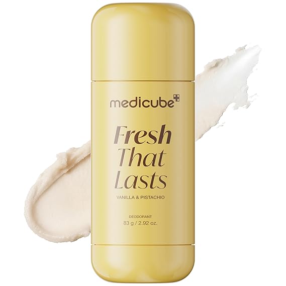 medicube Deodorant with Kojic Acid Turmeric, Sweet Vanilla Scent, 2.92 oz