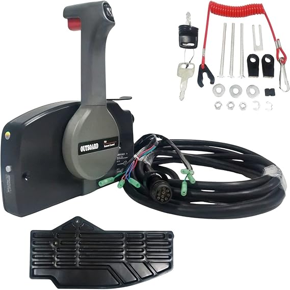 for Yamaha Side Mount Control Box 10 pin 703-48207-22-00 Remote Control Box.
