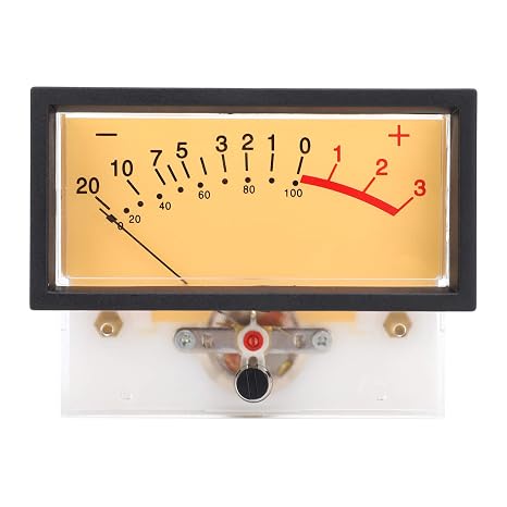 TN 73-HS 9213H VU Meter Header Audio DB Level Header Power Amplifier Level Meter