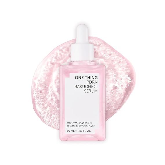 ONE THING PDRN Bakuchiol Serum, Daily Moisturizing Face Serum for Plump and Smooth Skin, Inner Moisture, Hydrating, Revitalizing 1.69 fl oz