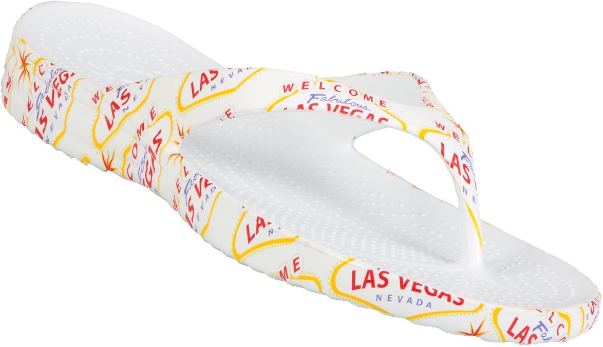 DAWGS Men's Flip Flops - Welcome to Las Vegas