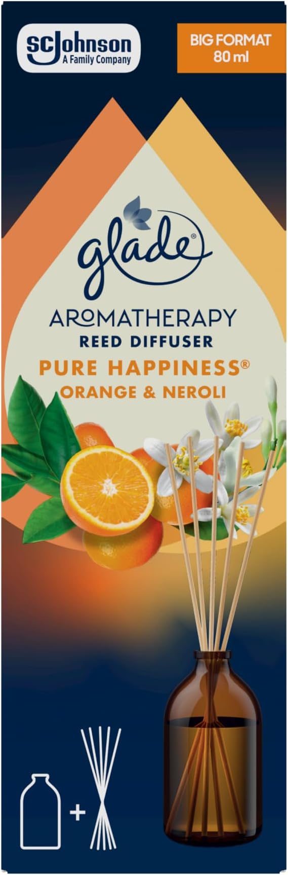 Glade Aromaterapi Çubuklu Oda Kokusu Pure Happiness 80 ml