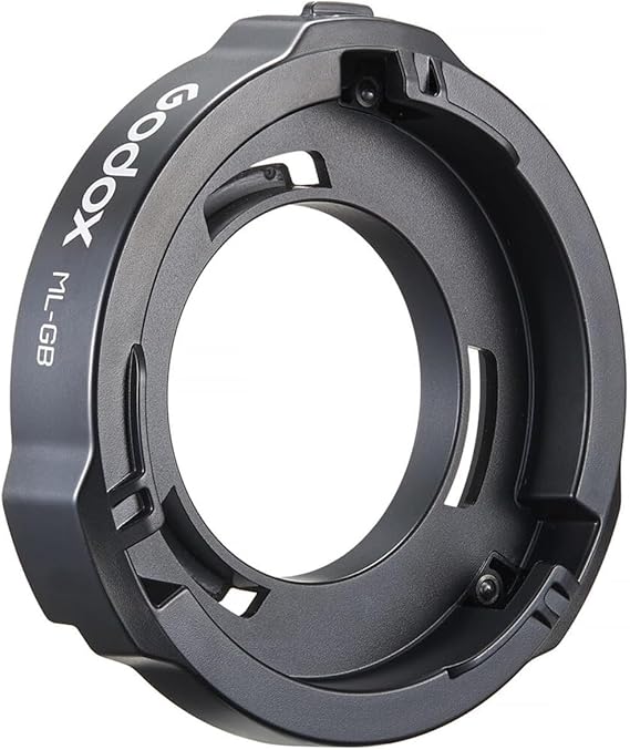 Godox ML-GB Bowens Mount Adapter for Godox AD300Pro, AD400Pro, AD400Pro II, ML100BI, ML30, ML30BI, ML60, ML60BI, ML60IIBI
