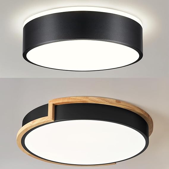 Modern LED Close to Ceiling Light, Round Shape Flush Mount Ceiling Lighting Fixture