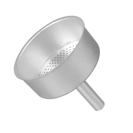 Coffee Pot Replacement Funnel Fits for Mocha Coffee Maker Pot 6-Cup,Moka Pot Funnel Replacement(1 Pcs 6-Cup）