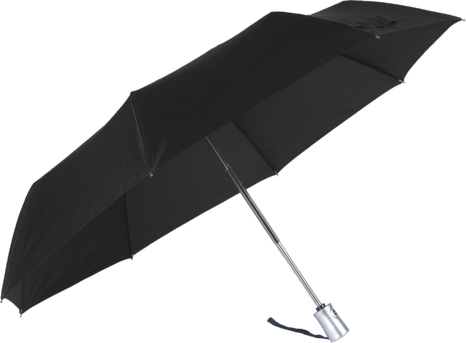SAMSONITE Rain Pro - 3 Section Auto Open Close Folding Umbrella, 28 cm, Black Black