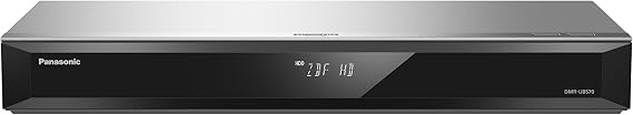Panasonic DMR-UBS70EGS Ultra HD Blu-ray Recorder (500GB HDD, 4K Blu-ray Disc, 4K VoD, UHD TV Reception, 2x DVB-S2, Silver)